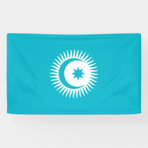 Turkic Council flag Banner