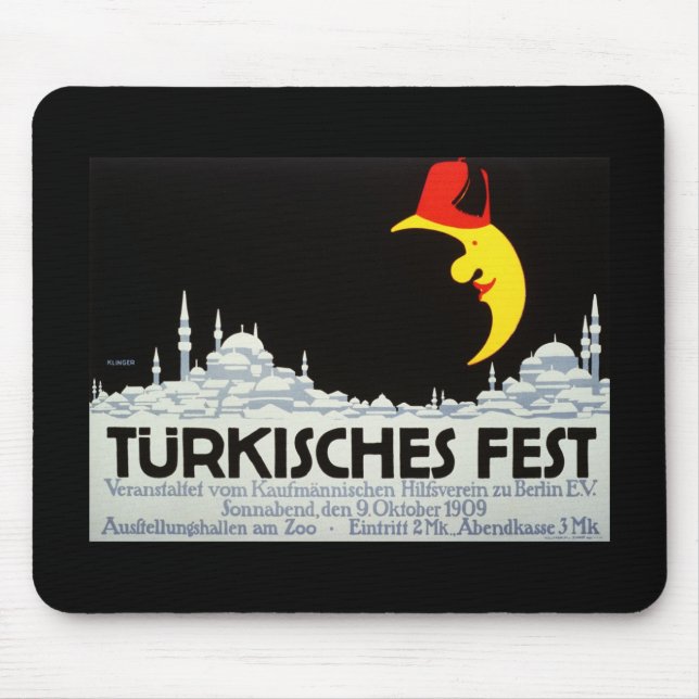 Turkisches Fest Mouse Mat (Front)