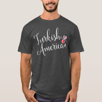 Turkish American Entwinted Hearts
