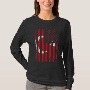 Turkish American Flag Turkey America Pride Heritag T-Shirt