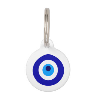 Turkish amulet called Nazar Pet Tag