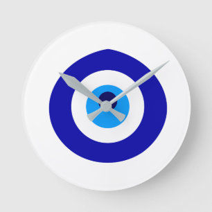 Turkish amulet called Nazar Round Clock