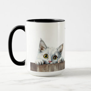 Turkish Angora Cat Mug