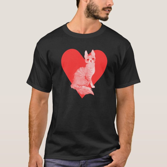 Turkish Angora Cat T-Shirt (Front)