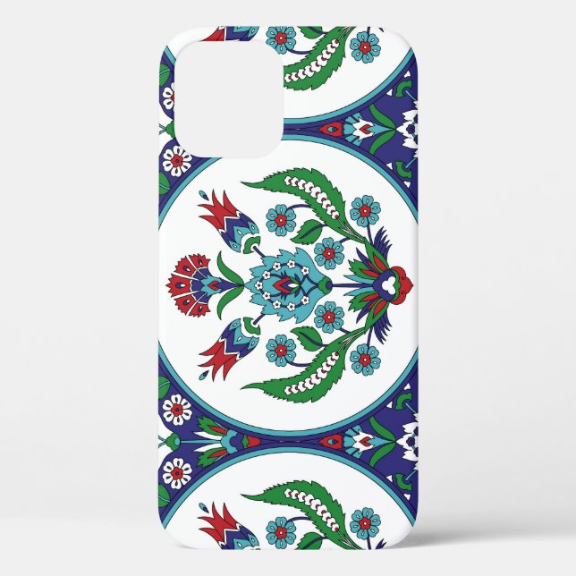 Turkish arabic, tulip flowers, seamless pattern. Case-Mate iPhone case (Back)