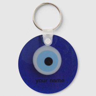 Turkish bead evil eye amulet tag  Keychain