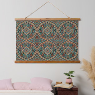 Turkish Beautiful Old Pattern Modern Collection Hanging Tapestry