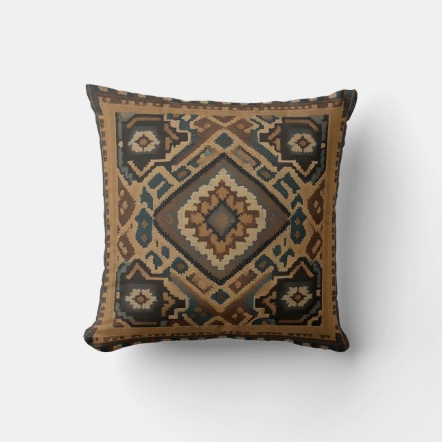 Turkish Beautiful Old Pattern Popular Collection Cushion (Front)