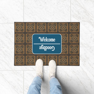 Turkish Beautiful Old Pattern Popular Collection Doormat