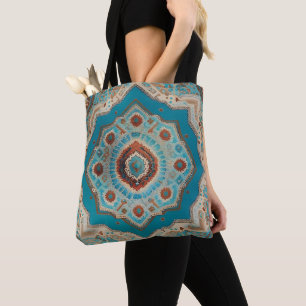 Turkish Beautiful Old Pattern Trendy Collection Tote Bag
