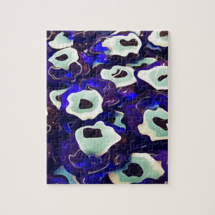 Turkish Boncuk Eye Shaped Amulet Bizarre Art Jigsaw Puzzle