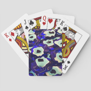 Turkish Boncuk Eye Shaped Amulet Bizarre Art Playing Cards