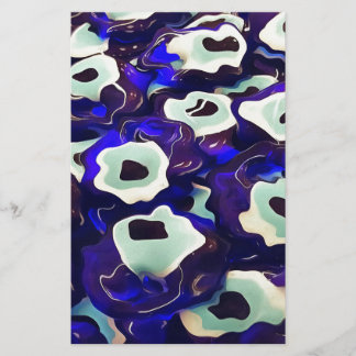 Turkish Boncuk Eye Shaped Amulet Bizarre Art Stationery
