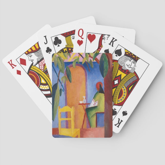 “Turkish Café” Art playing cards (Back)