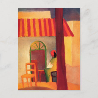 Turkish Cafe by August Macke (1914) Postcard