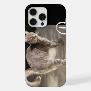 TURKISH CAT MONOGRAM iPhone 15 PRO MAX CASE