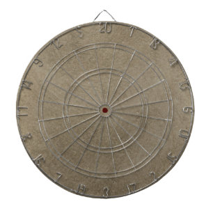 Turkish Coffee Glaze Dartboard
