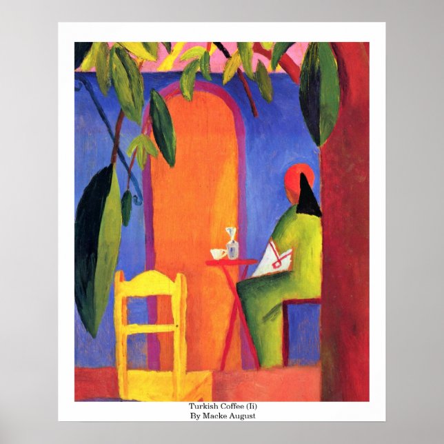 Turkish Coffee (Ii) By Macke August Poster (Front)