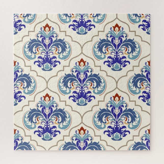 Turkish Colourful Pattern: Endless Beauty. Jigsaw Puzzle (Vertical)