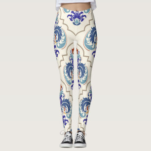 Turkish Colourful Pattern: Endless Beauty. Leggings