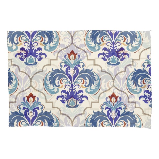 Turkish Colourful Pattern: Endless Beauty. Pillowcase (Front)