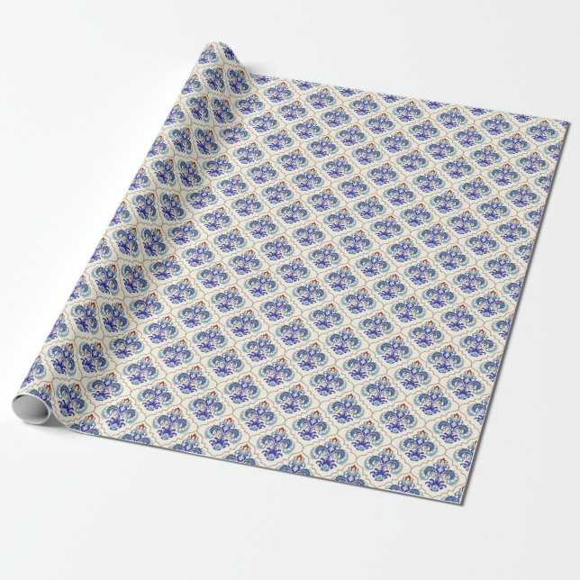 Turkish Colourful Pattern: Endless Beauty. Wrapping Paper (Unrolled)