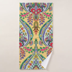 Turkish decorative seamless pattern. Vintage Islam Bath Towel