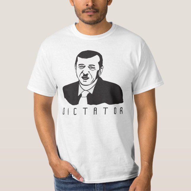 Turkish Dictator - Erdogan T-Shirt (Front)