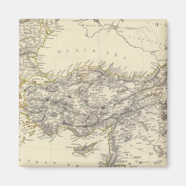 Turkish Empire, Greece Magnet (Front)