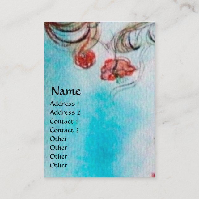 TURKISH FAIRY TALE Oriental Beauty,Fashion,Jewelle Business Card (Front)