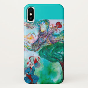 TURKISH FAIRY TALE / PHOENIX AND ARCHER Teal Green iPhone X Case