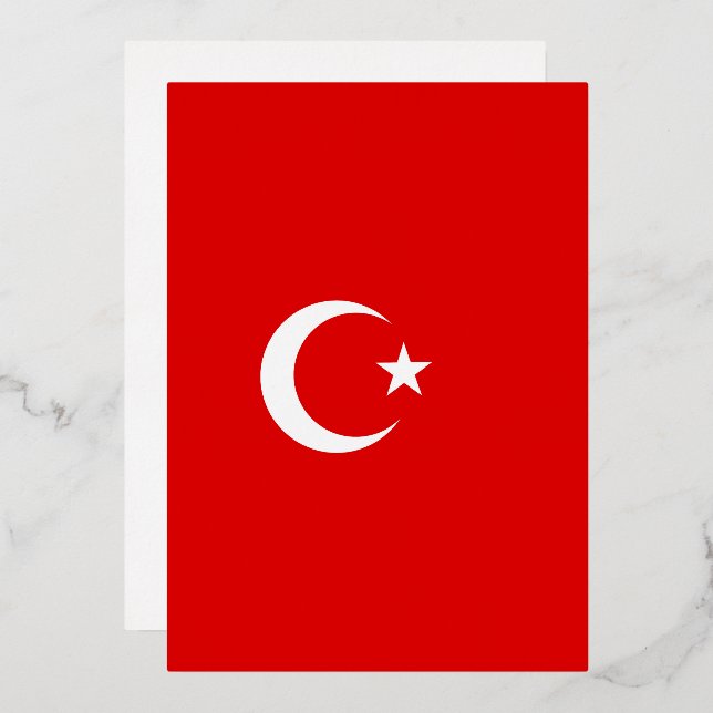 Turkish flag (Front/Back)