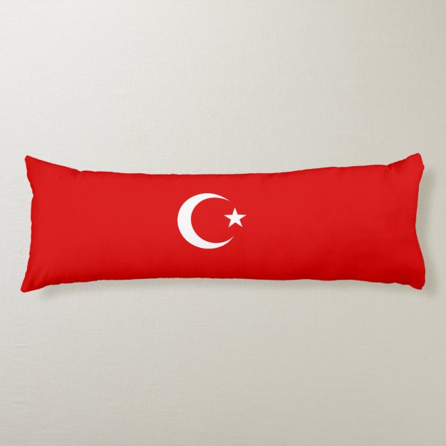 Turkish flag body cushion (Front)