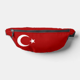 Turkish flag bum bags
