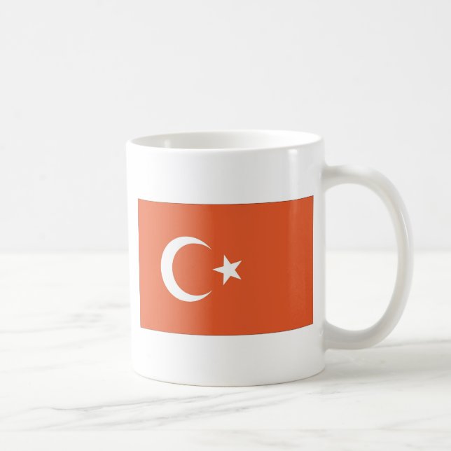 Turkish Flag Coffee Mug (Right)