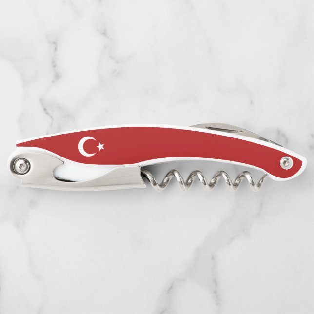 Turkish flag corkscrew (Front)
