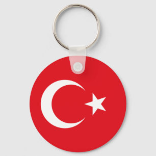 Turkish Flag Key Ring