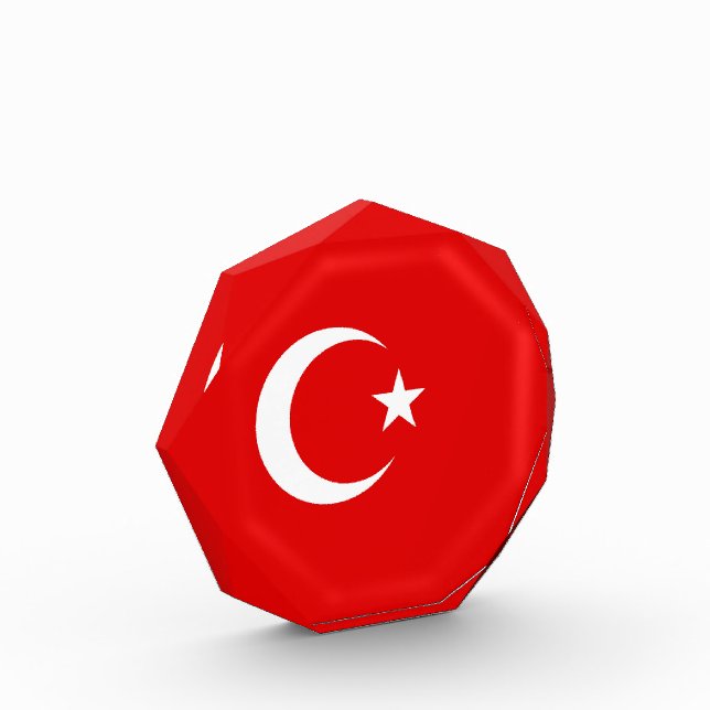Turkish flag photo block (Left)
