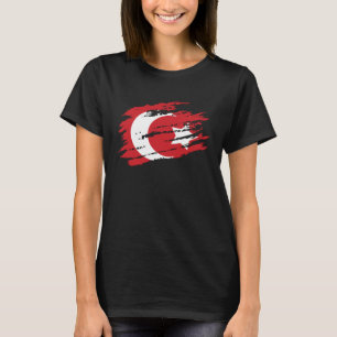 Turkish Flag Turkey Football Handball Basketball T-Shirt