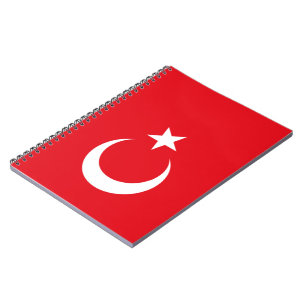 Turkish Flag (Turkey) Notebook