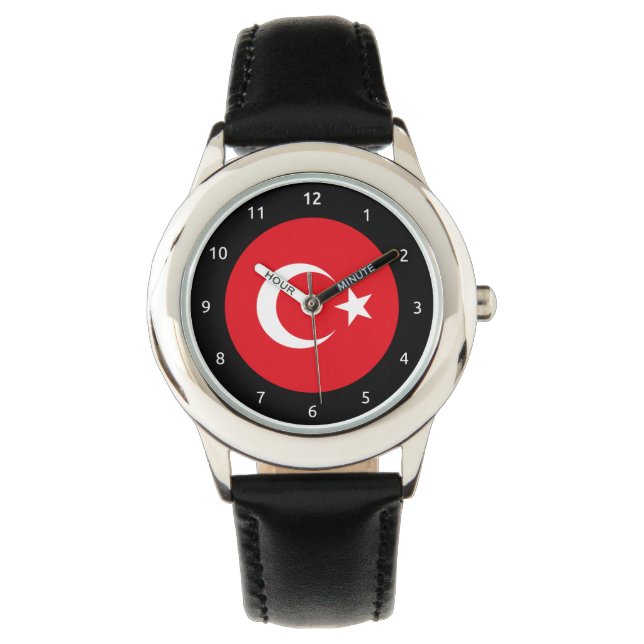 Turkish flag Watch (Front)