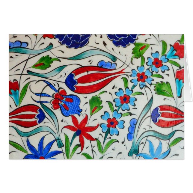 Turkish floral design (Front Horizontal)