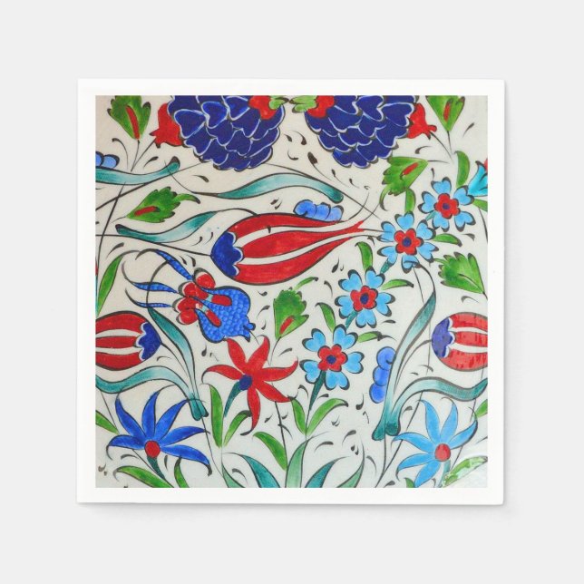 Turkish floral design napkin (Front)