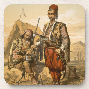 Turkish foot soldiers in the Ottoman army, pub. by Coaster