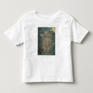 Turkish galleys in battle, c.1636 toddler T-Shirt