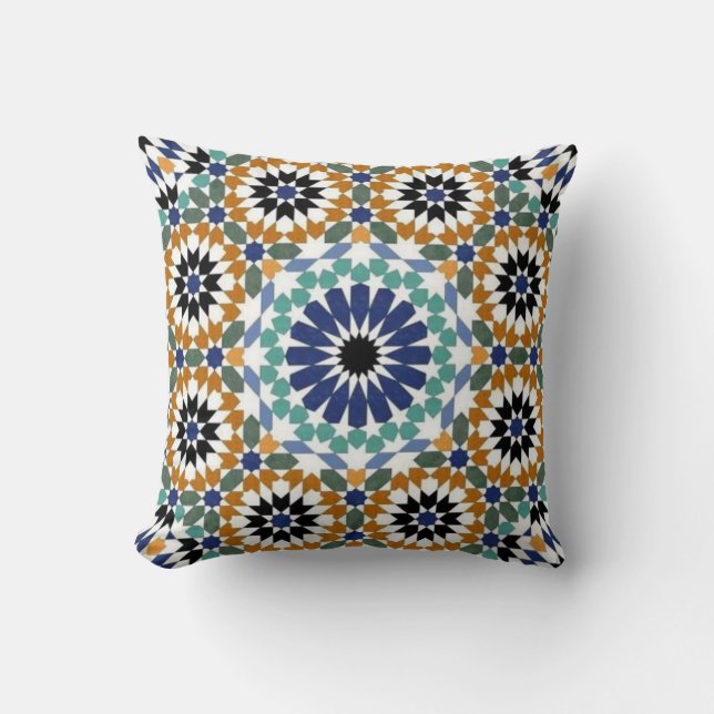 Turkish geometric Designs  Cushion (Front)