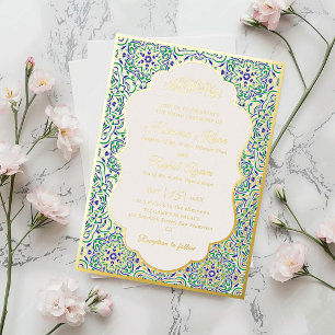 Turkish Geometric Motif Pattern Islamic Wedding