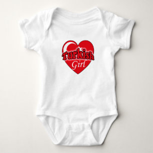 Turkish Girl Baby Bodysuit