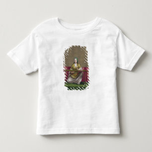 Turkish Girl, embroidering, 18th century (engravin Toddler T-Shirt