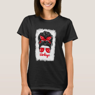 Turkish Girl For Women Türkiye Turkey Flag Girls W T-Shirt